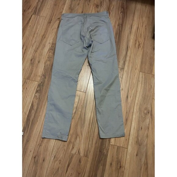 Levi's Jeans Stylish Men’s Beige Colored Rugged Denim Tan Jean Pants Size 32 - Picture 6 of 7